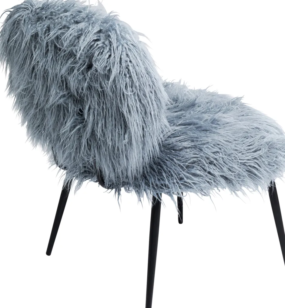 Clearance Fauteuil Hairy Blue Fauteuils|Tuinmeubelen