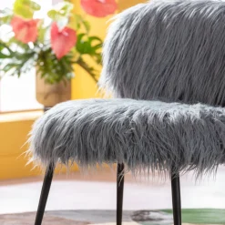 Clearance Fauteuil Hairy Blue Fauteuils|Tuinmeubelen