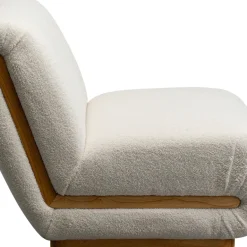 New Fauteuil Hilda Cream 92cm Kasten|Fauteuils