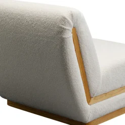 New Fauteuil Hilda Cream 92cm Kasten|Fauteuils