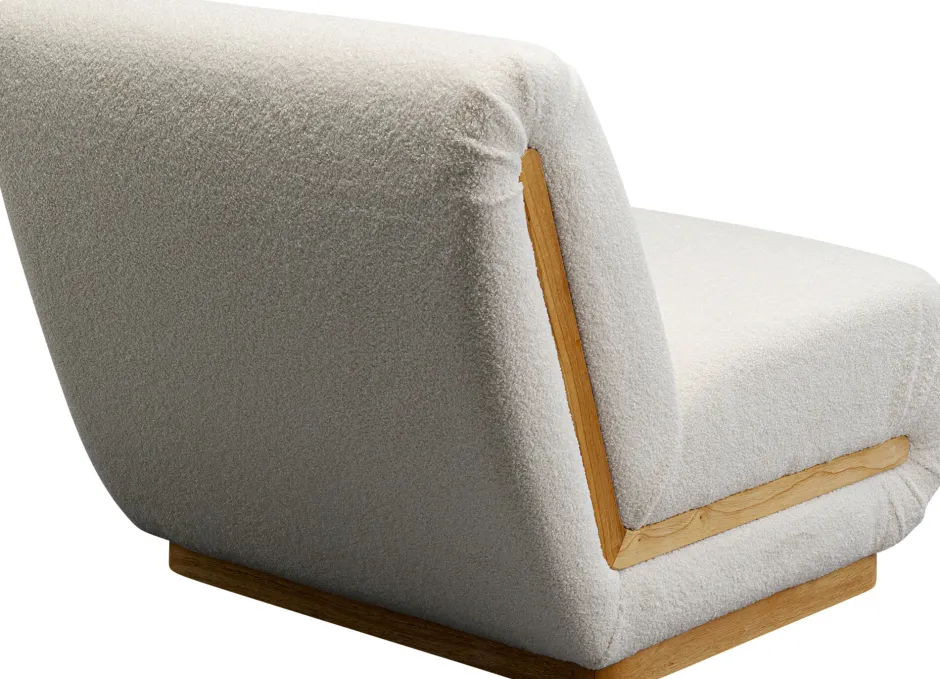 New Fauteuil Hilda Cream 92cm Kasten|Fauteuils