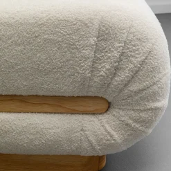 New Fauteuil Hilda Cream 92cm Kasten|Fauteuils