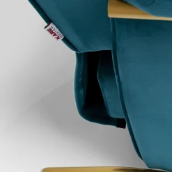 Shop Fauteuil Lazy Fluweel Blauw Kasten|Fauteuils