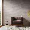 Cheap Fauteuil Loft Bruin Kasten|Fauteuils