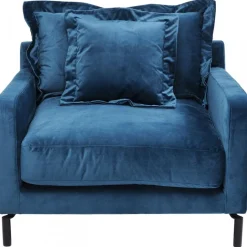 Outlet Fauteuil Lullaby Petrol-Blauw Kasten|Tuinmeubelen