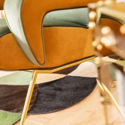 Sale Fauteuil Luna Hoog Groen Kasten|Fauteuils