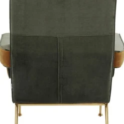 Sale Fauteuil Luna Hoog Groen Kasten|Fauteuils