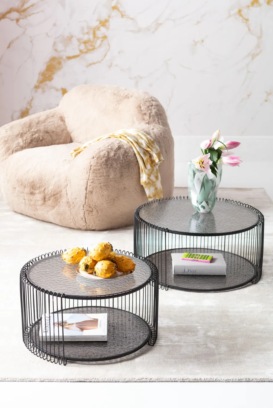 Outlet Fauteuil Mika Cream Kasten|Tuinmeubelen