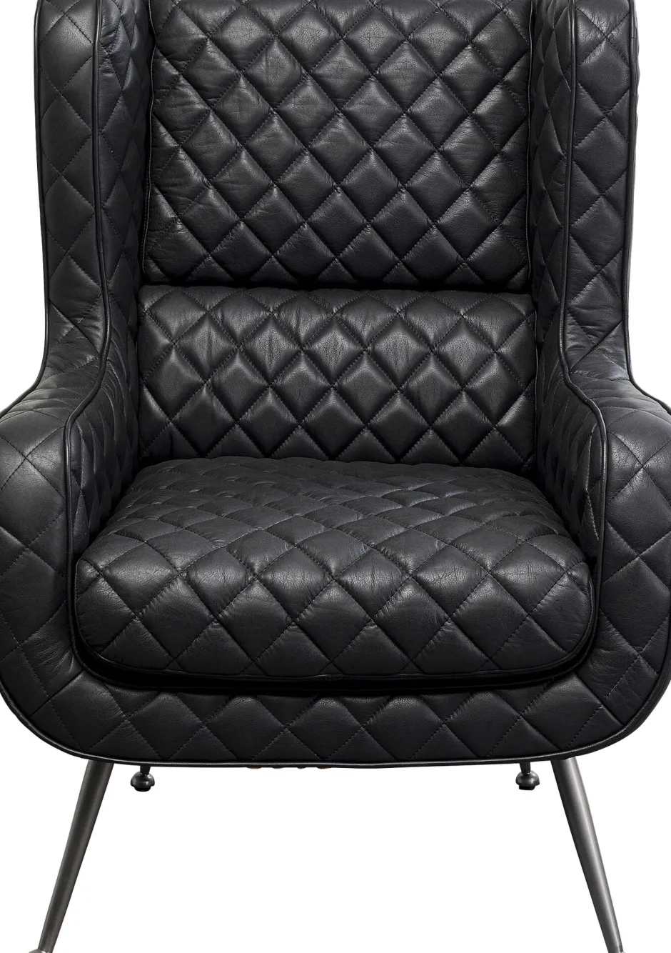 Cheap Fauteuil Nonna Smart Leather Black Kasten|Fauteuils