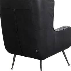 Cheap Fauteuil Nonna Smart Leather Black Kasten|Fauteuils