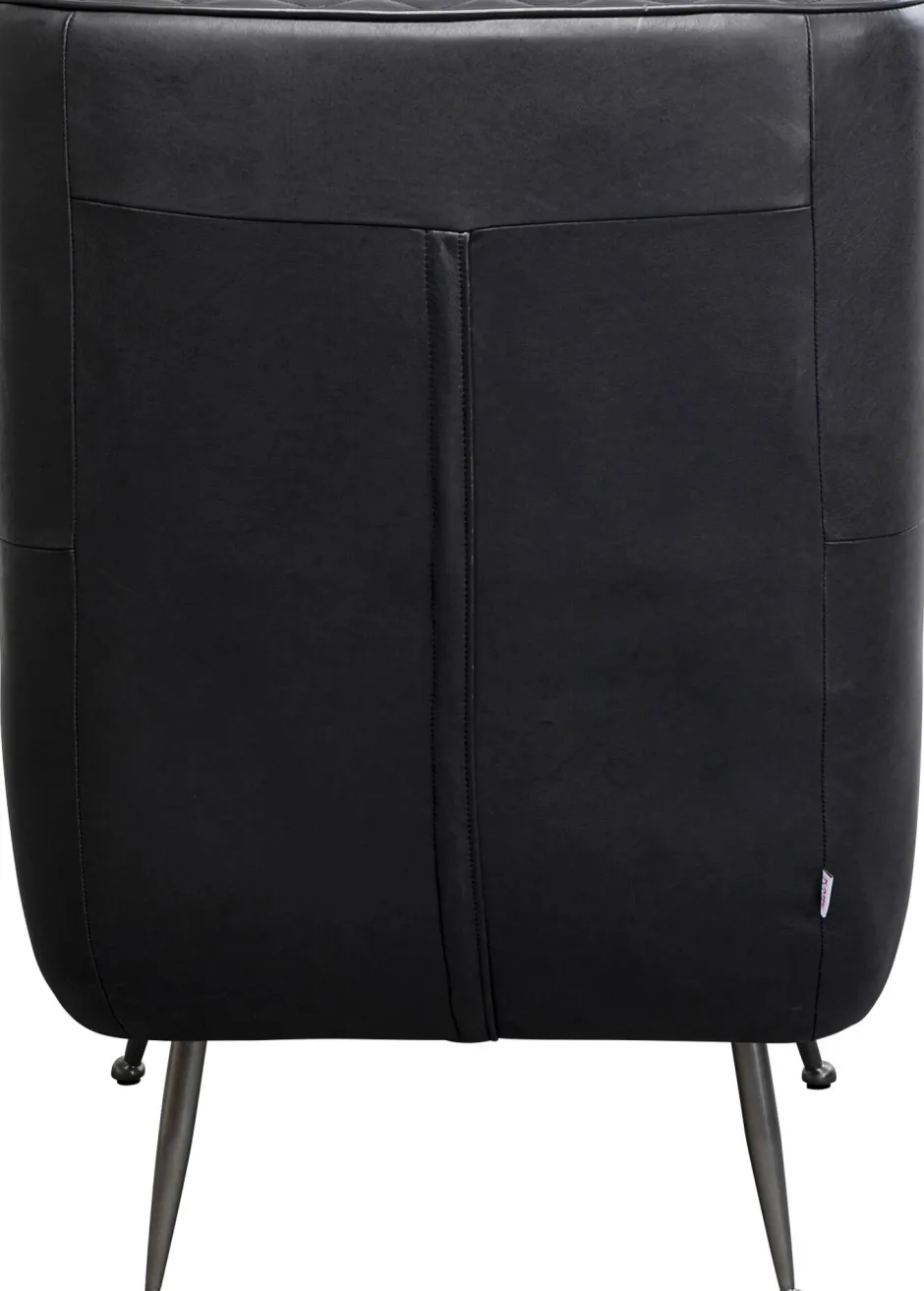 Cheap Fauteuil Nonna Smart Leather Black Kasten|Fauteuils