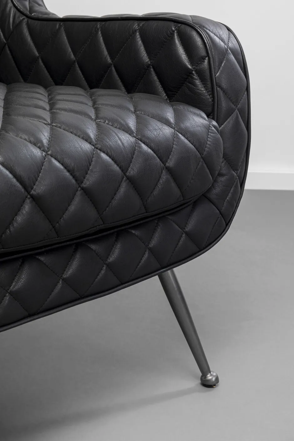 Cheap Fauteuil Nonna Smart Leather Black Kasten|Fauteuils