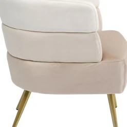 Clearance Fauteuil Sandwich Creme Kasten|Fauteuils