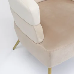 Clearance Fauteuil Sandwich Creme Kasten|Fauteuils