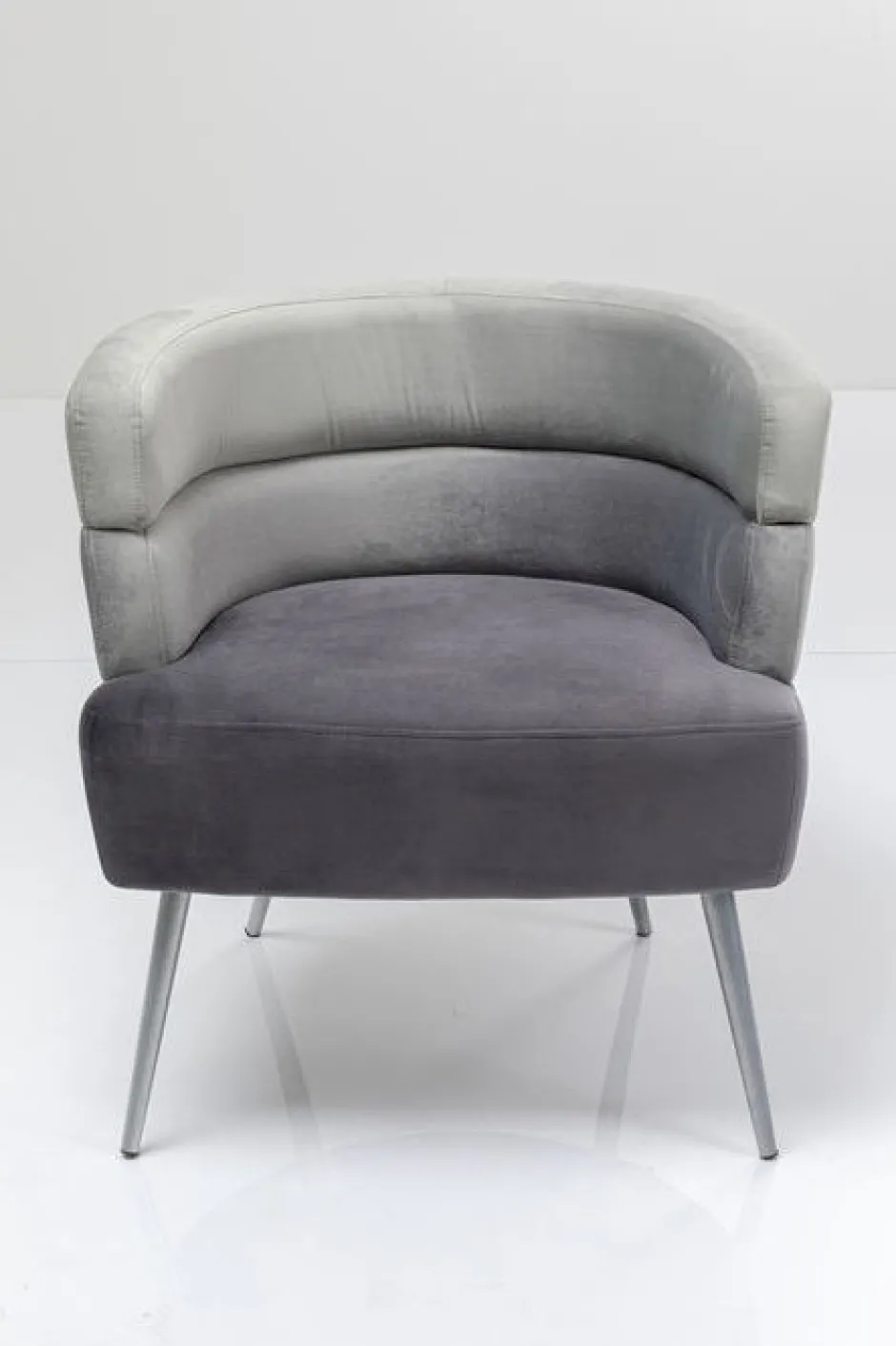Outlet Fauteuil Sandwich Grijs Kasten|Fauteuils