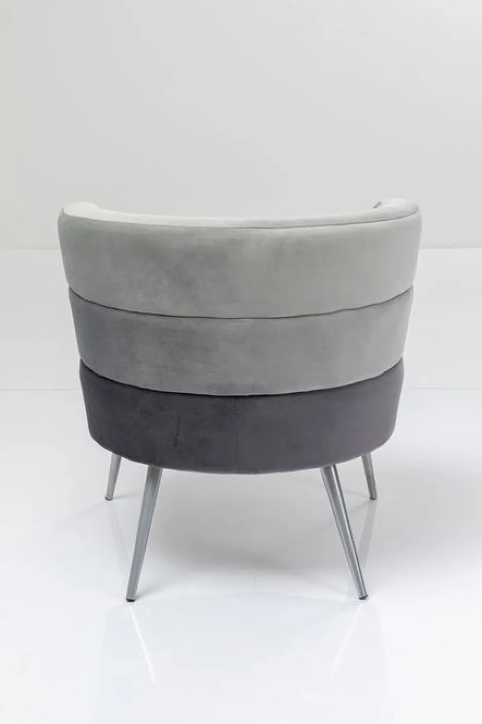 Outlet Fauteuil Sandwich Grijs Kasten|Fauteuils