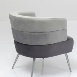 Outlet Fauteuil Sandwich Grijs Kasten|Fauteuils
