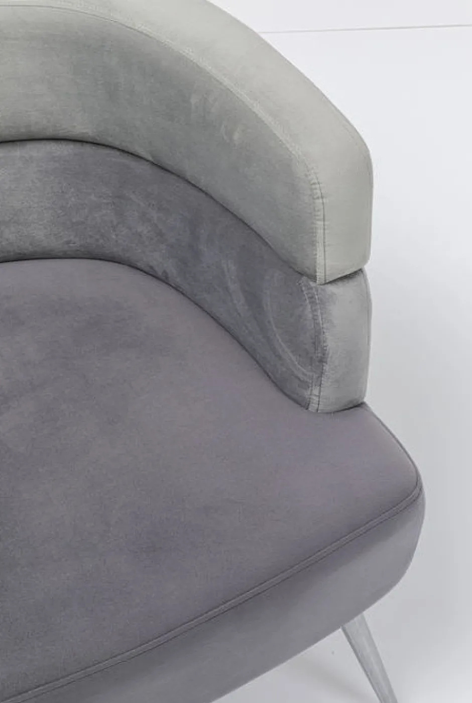 Outlet Fauteuil Sandwich Grijs Kasten|Fauteuils