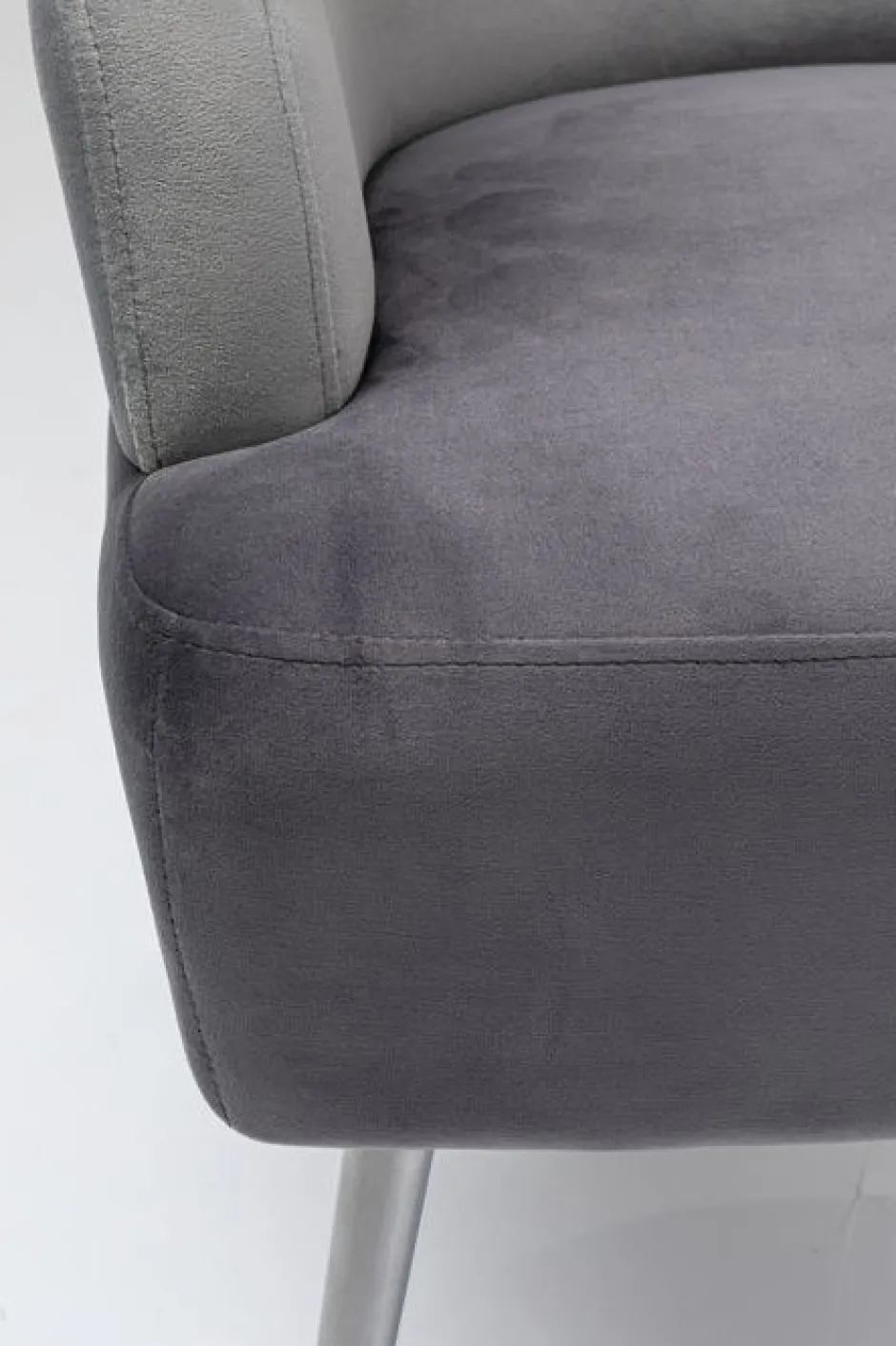 Outlet Fauteuil Sandwich Grijs Kasten|Fauteuils