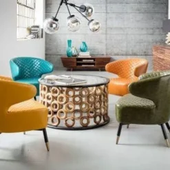 Fashion Fauteuil Session Groen Kasten|Fauteuils