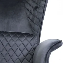 Best Fauteuil Tudor Fluweel Zwart Fauteuils