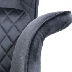 Best Fauteuil Tudor Fluweel Zwart Fauteuils