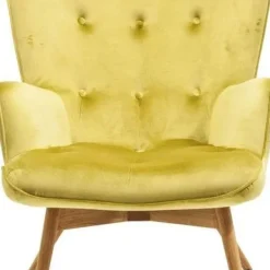 Shop Fauteuil Vicky Velvet Green Kasten|Fauteuils