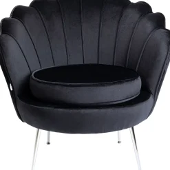 Fashion Fauteuil Water Lily Chrome Black Kasten|Fauteuils