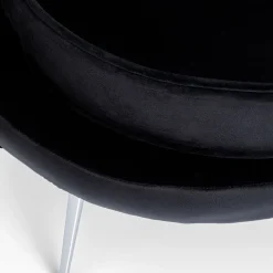 Fashion Fauteuil Water Lily Chrome Black Kasten|Fauteuils