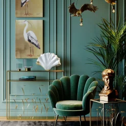 New Fauteuil Water Lily Donkergroen Fauteuils|Tuinmeubelen