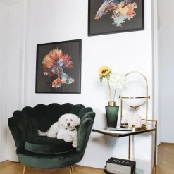 New Fauteuil Water Lily Donkergroen Fauteuils|Tuinmeubelen
