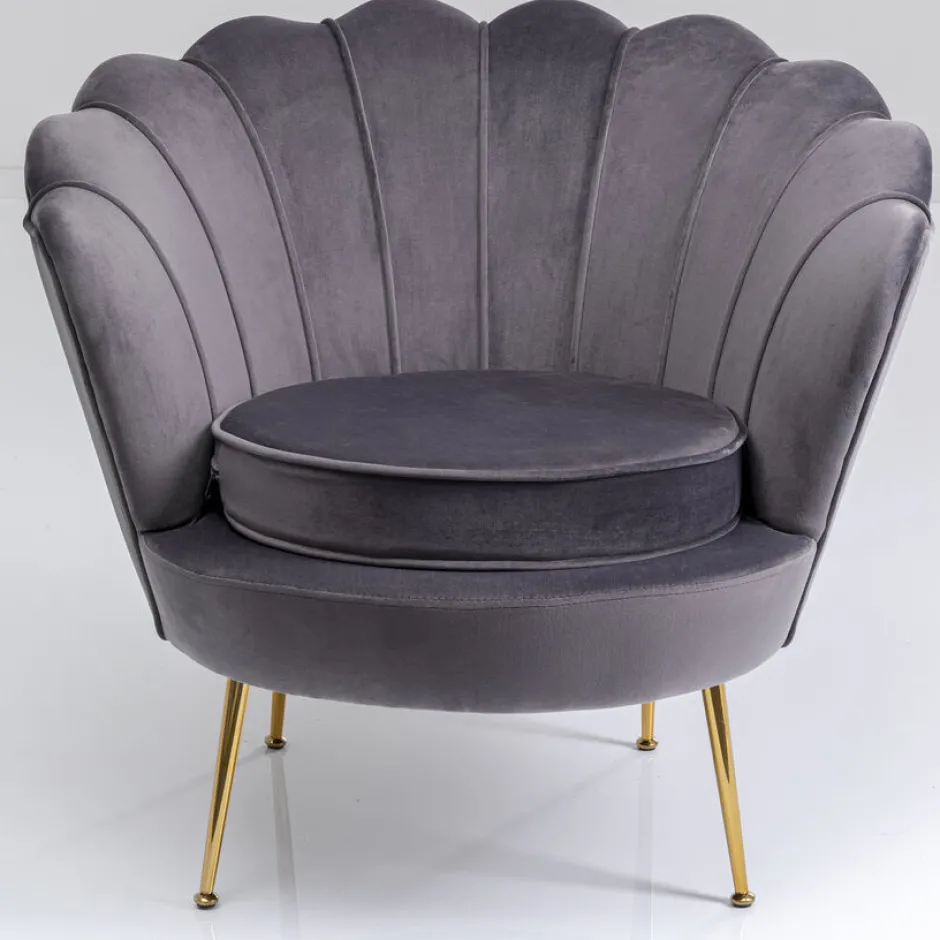 Hot Fauteuil Water Lily Grijs Kasten|Fauteuils