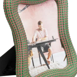 Clearance Fotolijst Wavy Groen 18x23cm Wanddecoratie|Kasten