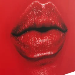 Sale Glasschilderij Red Lips 120x80cm Wanddecoratie|Tuinmeubelen