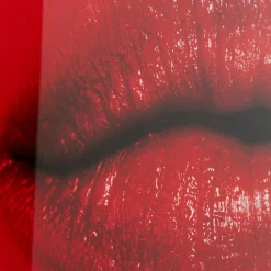 Sale Glasschilderij Red Lips 120x80cm Wanddecoratie|Tuinmeubelen