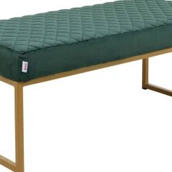 Cheap Halbank Smart Donkergroen Messing 90x40cm Kasten|Tuinmeubelen