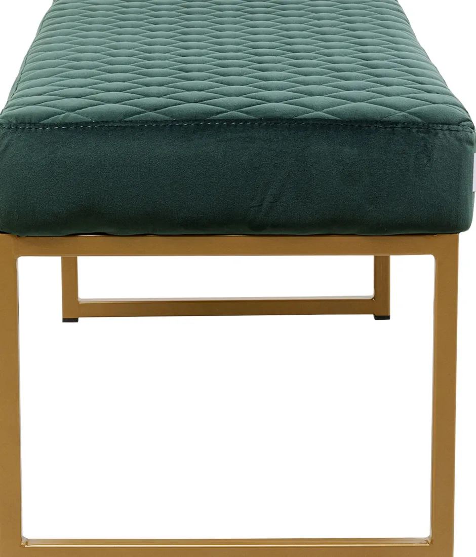 Cheap Halbank Smart Donkergroen Messing 90x40cm Kasten|Tuinmeubelen