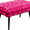 Hot Halbank Weave Roze 66cm Kasten|Tuinmeubelen