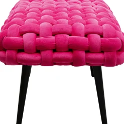 Hot Halbank Weave Roze 66cm Kasten|Tuinmeubelen