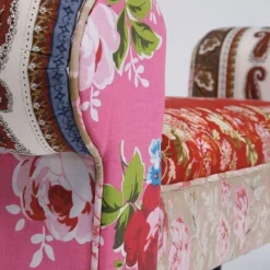 Hot Halbank Wing Patchwork Rood Kasten|Tuinmeubelen