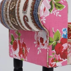 Hot Halbank Wing Patchwork Rood Kasten|Tuinmeubelen
