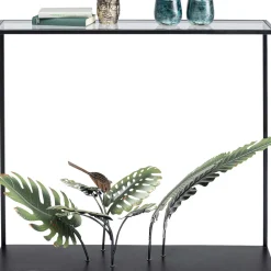 Outlet Haltafel Palms Black 100x86cm Kasten|Lage Kasten & Dressoirs