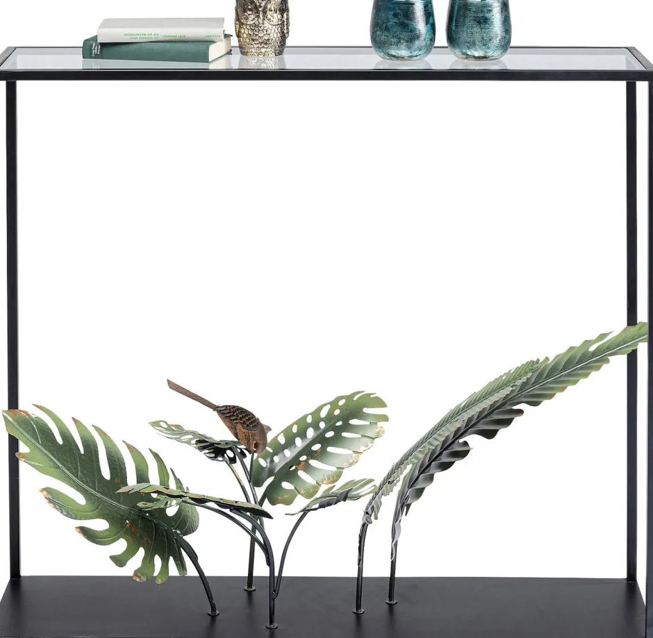 Outlet Haltafel Palms Black 100x86cm Kasten|Lage Kasten & Dressoirs