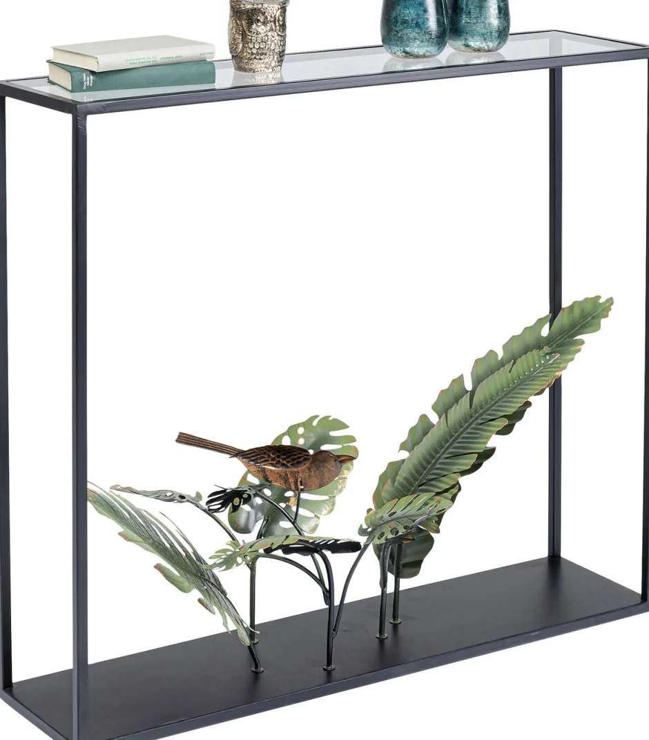 Outlet Haltafel Palms Black 100x86cm Kasten|Lage Kasten & Dressoirs