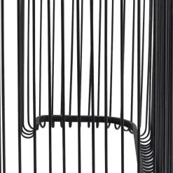 New Haltafel Wire Glass Marble Black 142x89cm Lage Kasten & Dressoirs