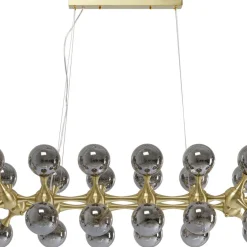 Cheap Hanglamp Atomic Balls Brass 140cm Kasten