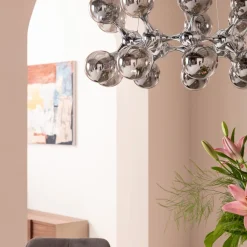 Outlet Hanglamp Atomic Balls Silver Ø74cm Kasten