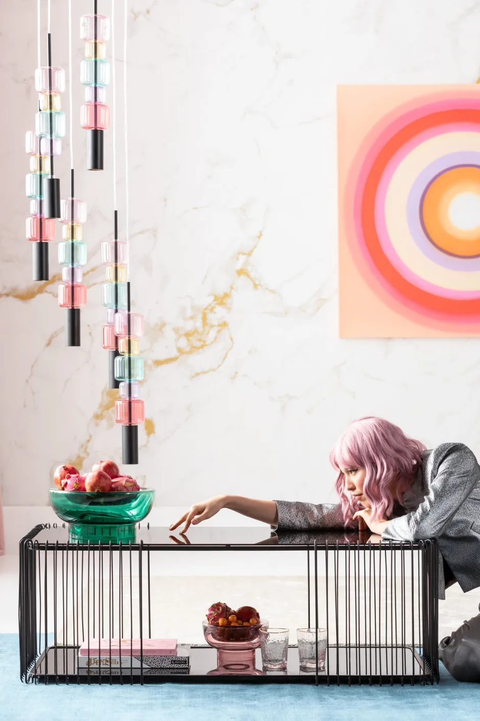 Fashion Hanglamp Candy Bar Colore Ø41cm Hanglampen|Kasten