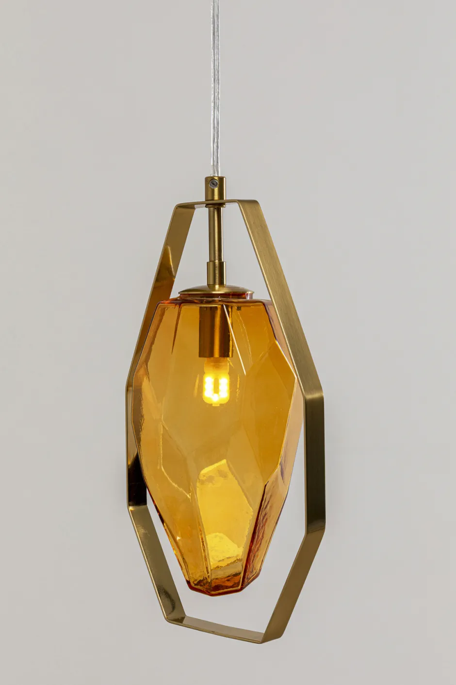 Outlet Hanglamp Diamond Fever Dining Brass 17cm Hanglampen|Kasten