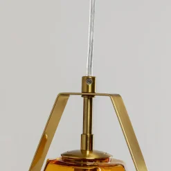 Outlet Hanglamp Diamond Fever Dining Brass 17cm Hanglampen|Kasten
